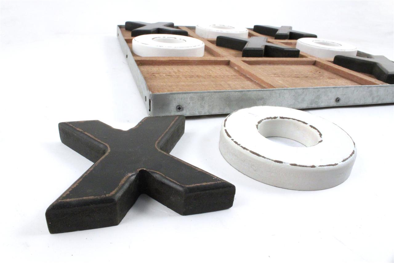 Wooden Tic Tac Toe Board