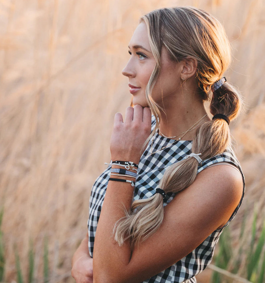 K’lani Hair Tie/Bracelet Set | Unity