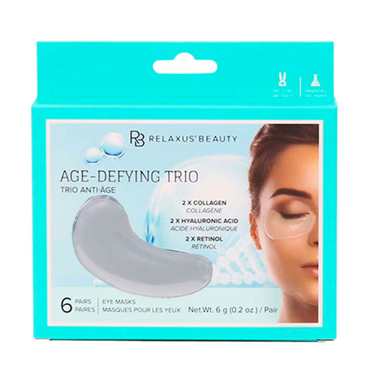 Age-Defying Trio Hydrogel Eye Masks | 6 Pack