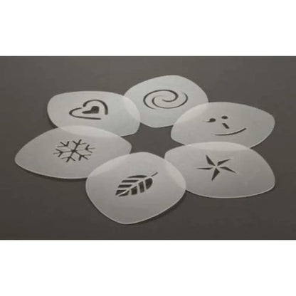 Aerolatte Cappuccino Art Stencil | Set of 6