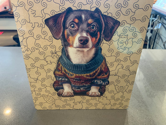 Dog Wooden Puzzle