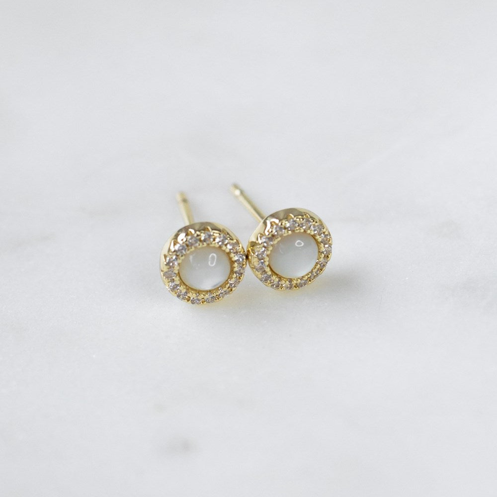Odette Studs | Mother of Pearl