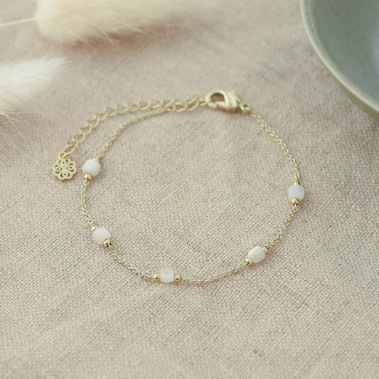 Genevieve Bracelet | Mother of Pearl