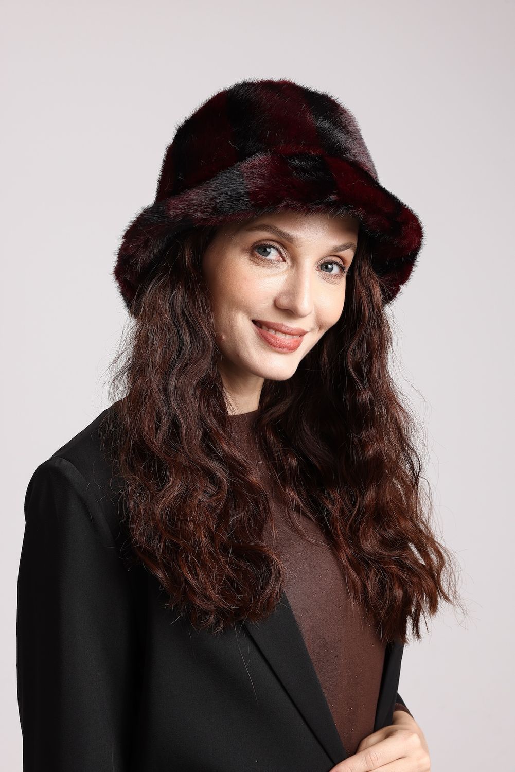 Faux Fur Bucket Hat