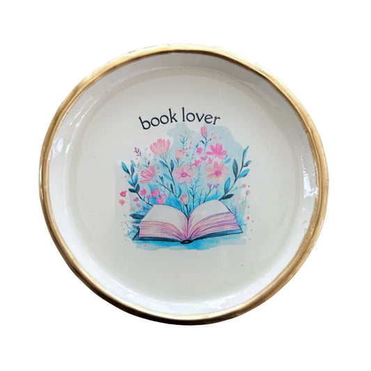 Book Lover Ring Dish
