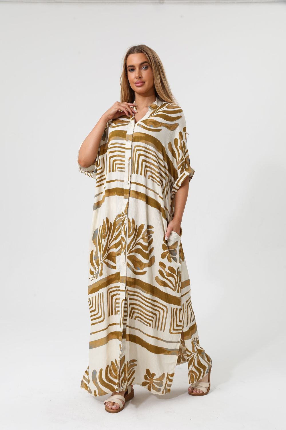 Maxi Kaftan Dress
