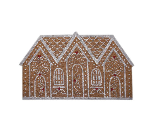 Gingerbread House Doormat