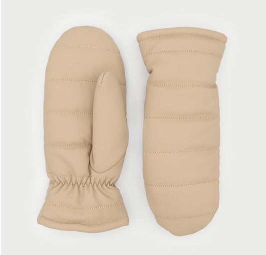 Matte Quilted Mittens