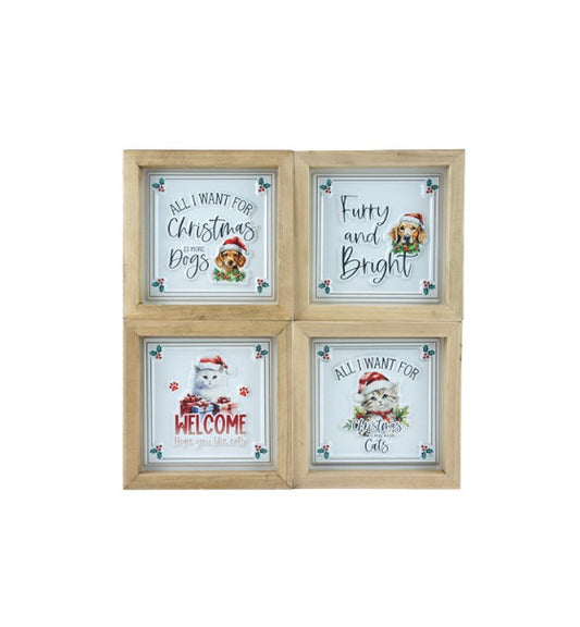 Assorted Pet Holiday Signs