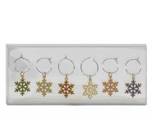 Holiday Wine Charms