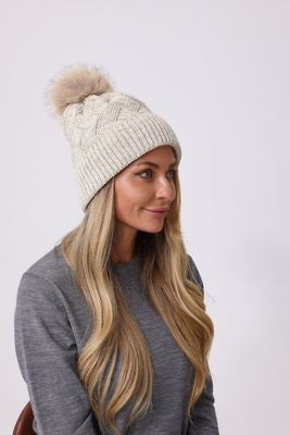 Fleece Lined Knitted Hat