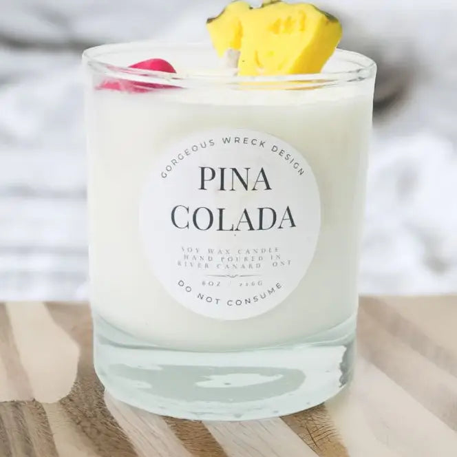 Gorgeous Wreck Design | Dessert Candles