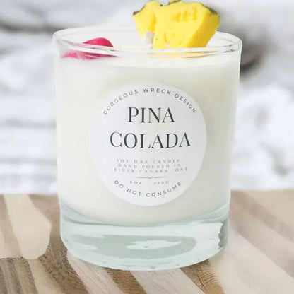 Gorgeous Wreck Design | Dessert Candles
