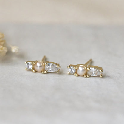 Harmony Pearl Studs