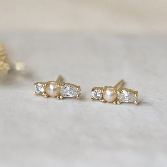 Harmony Pearl Studs