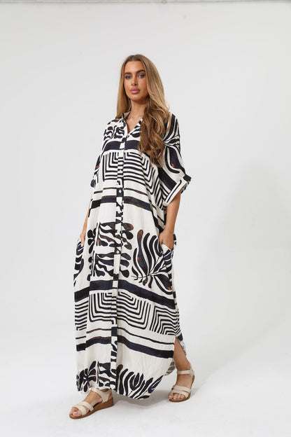 Maxi Kaftan Dress