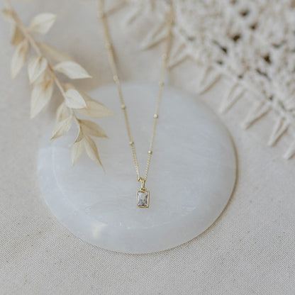 Glim Necklace | Clear