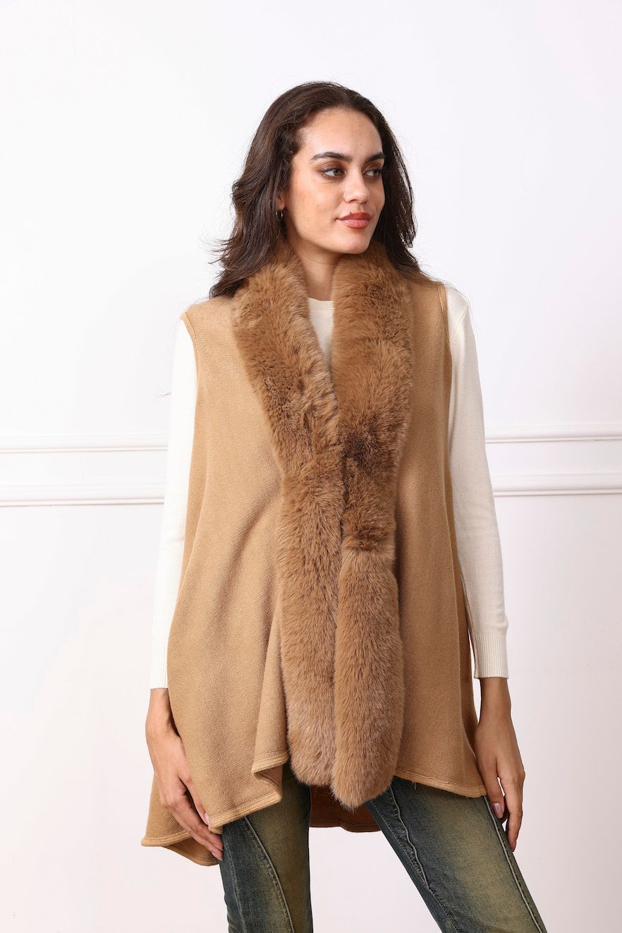 Faux Fur Vest