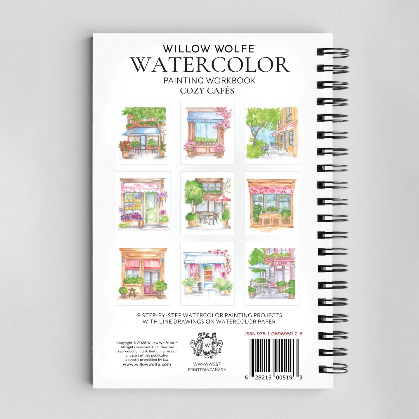 Cozy Café’s Watercolour Workbook