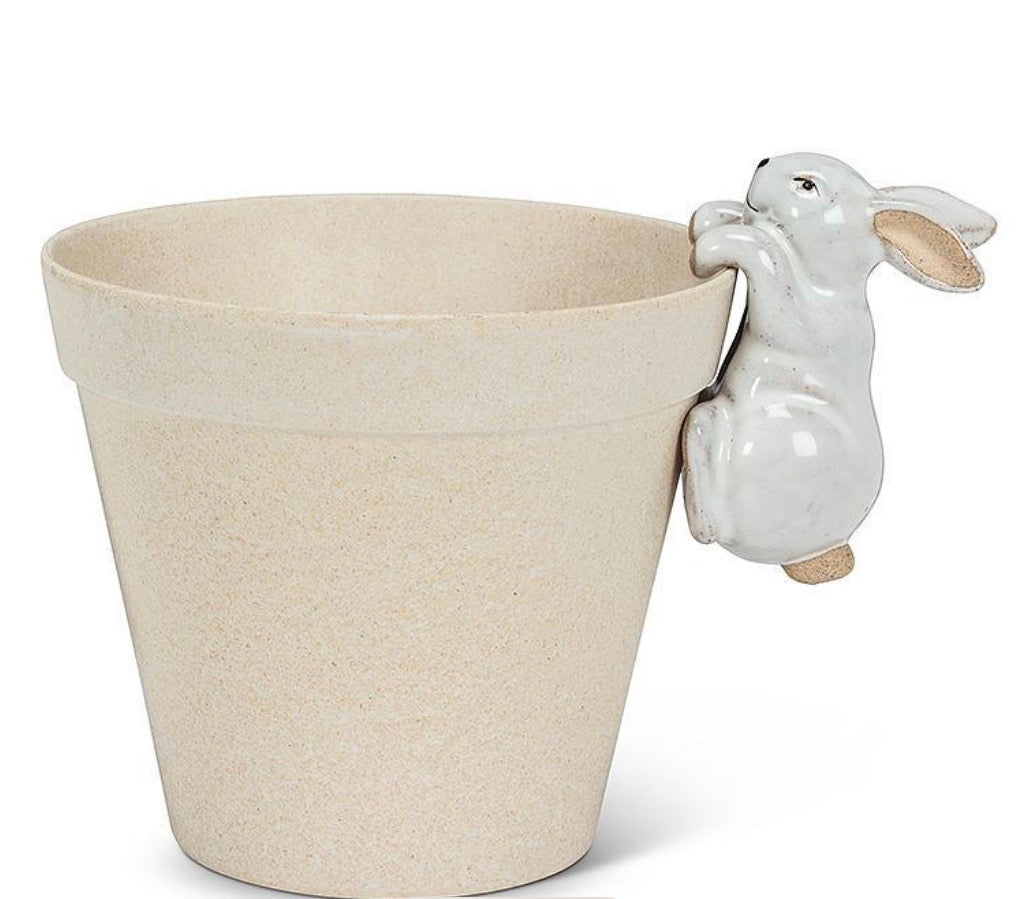 Climbing Bunny Pot Hanger