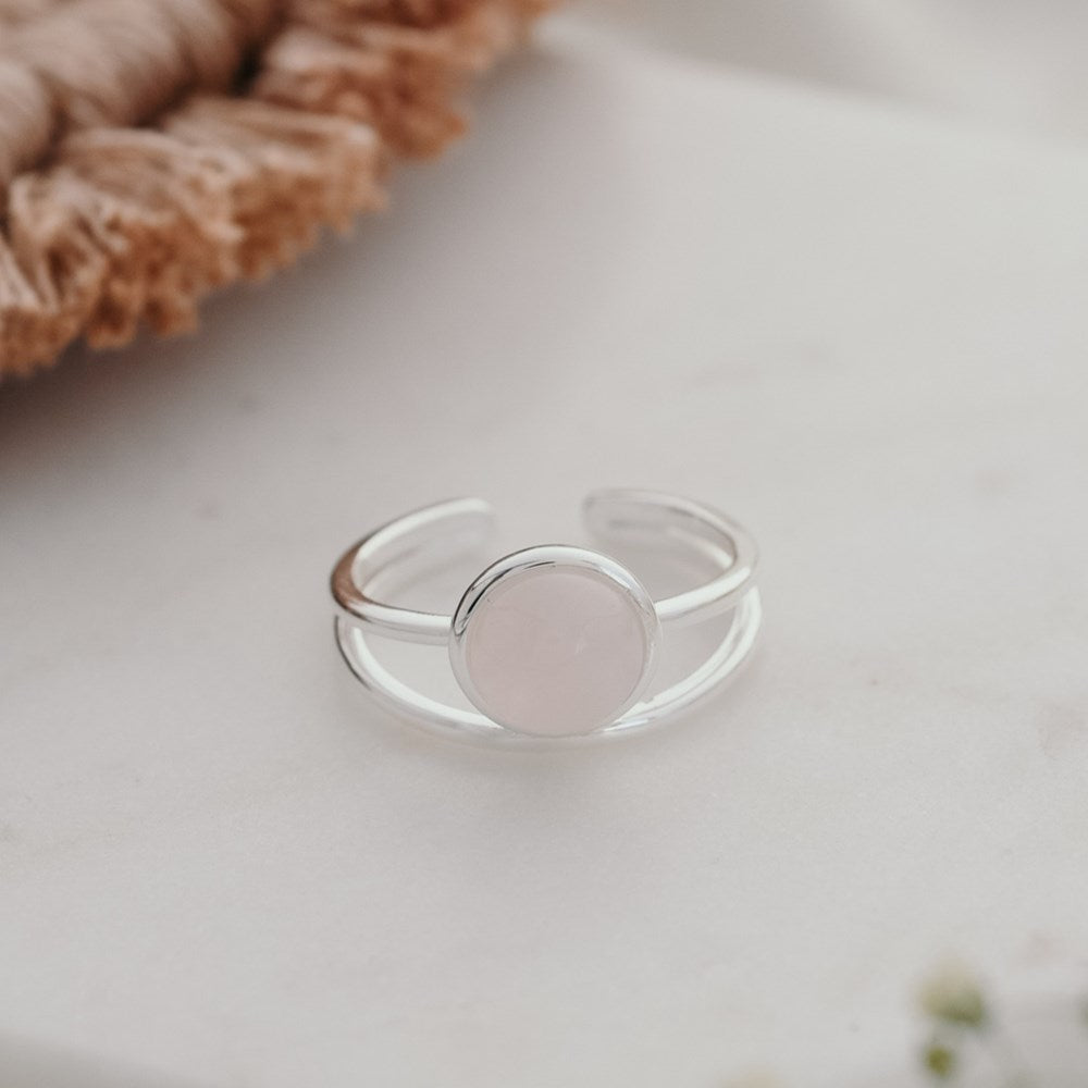 Sophia Ring | Rose Quartz