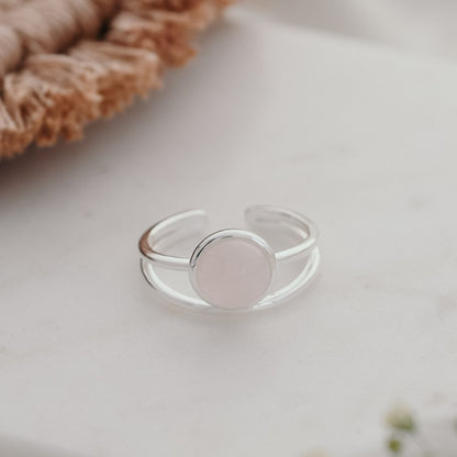 Sophia Ring | Rose Quartz