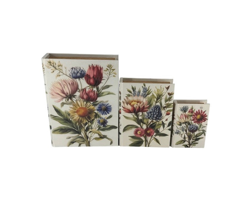 Floral Book Boxes