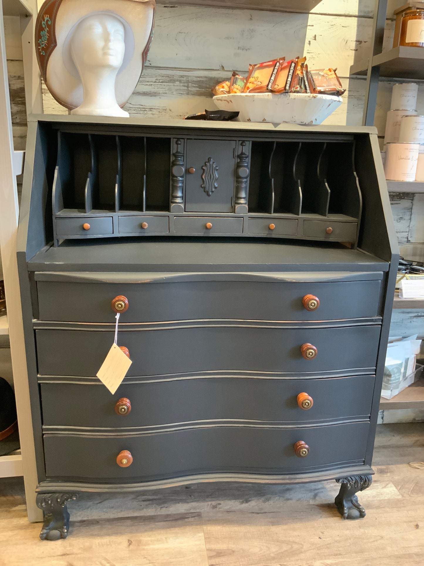 Ash Antique Desk