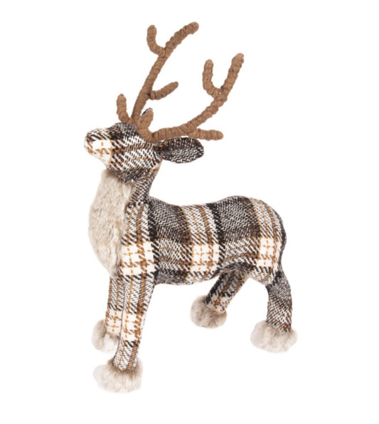 Standing Fabric Deer