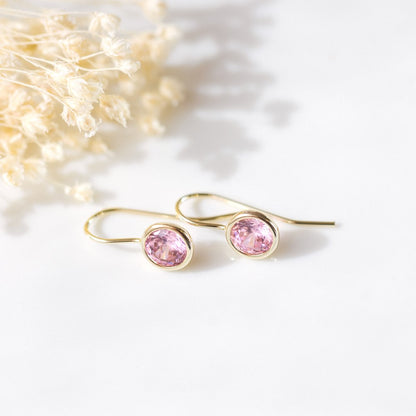 Dazzle Earrings | Pink