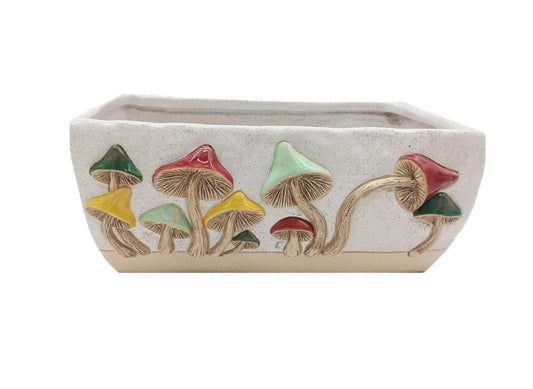 Recatangle Mushroom Planter