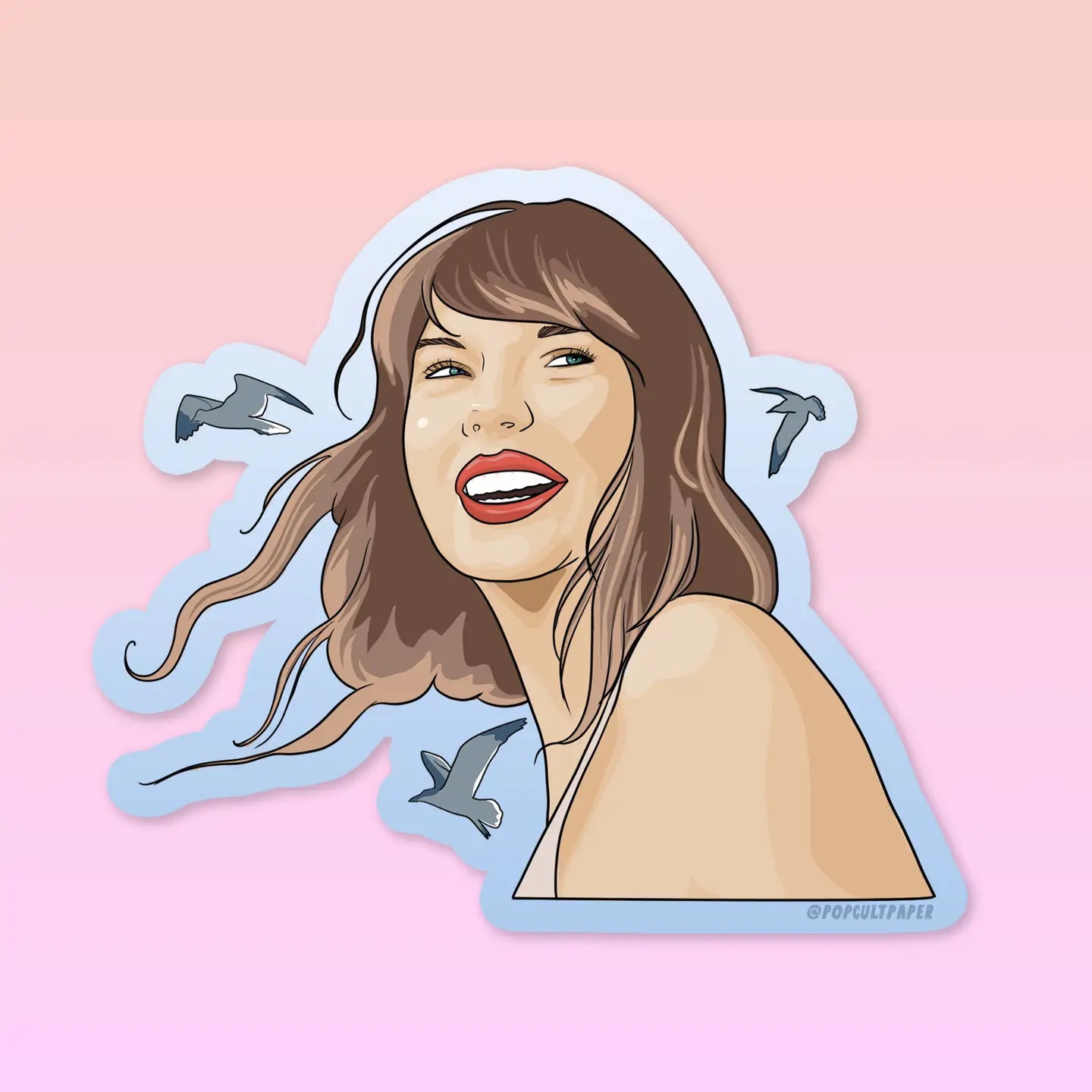 1989 Taylor Swift Vinyl Sticker