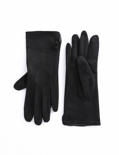 Faux Suede Gloves