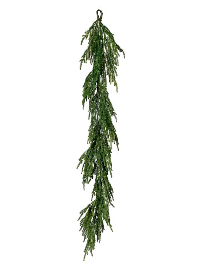 5’ Real Touch Norfolk Pine Garland