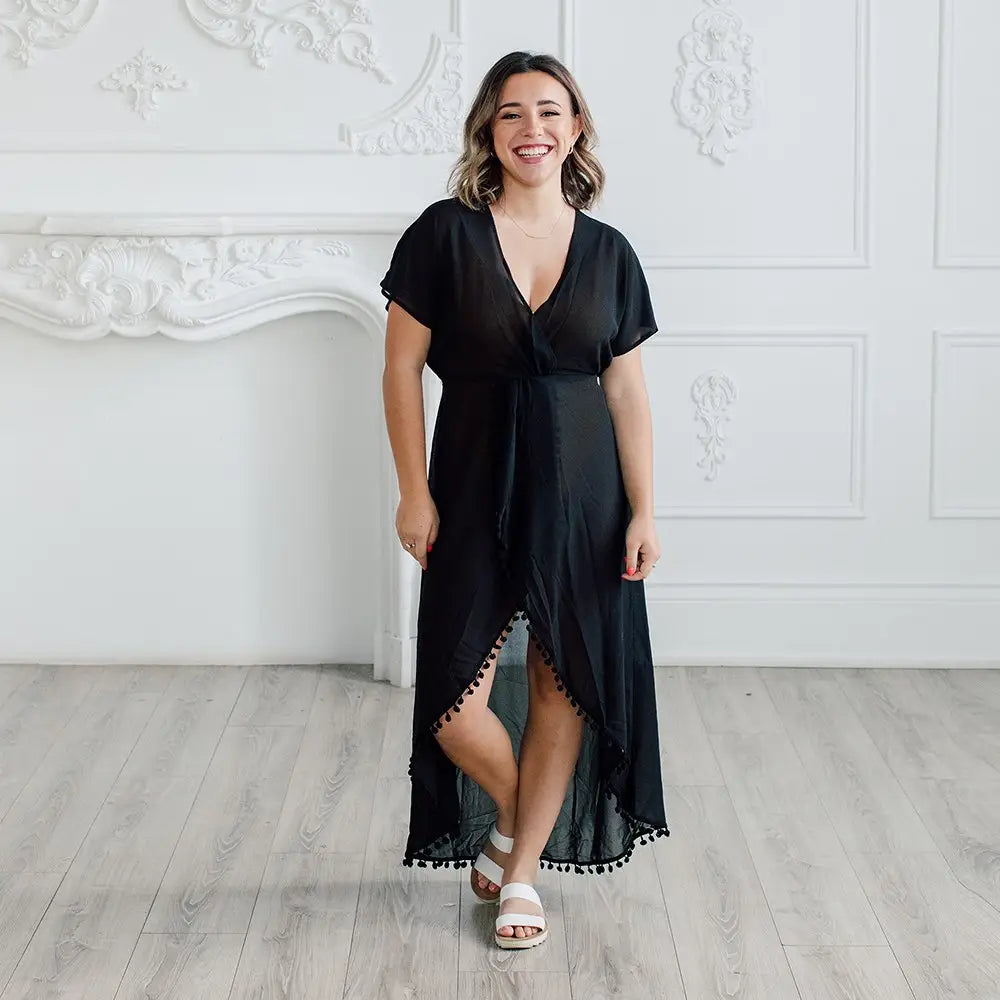 Sheer Swimsuit Cover Up Beach Dress Redefined Finds