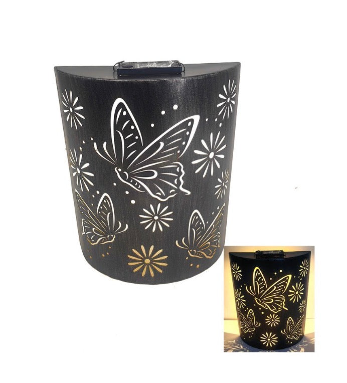 LED Solar Butterfly Wall Light