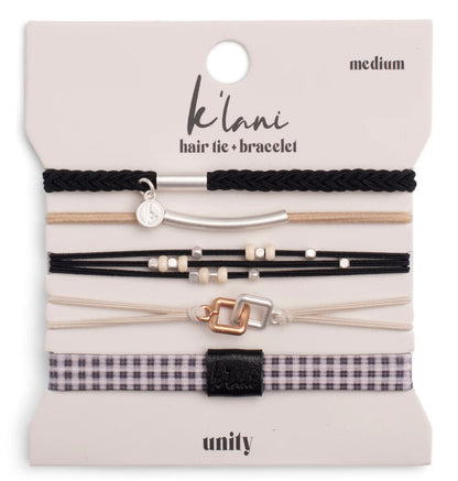K’lani Hair Tie/Bracelet Set | Unity