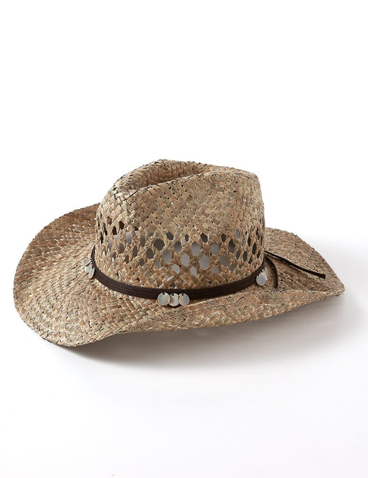 Straw Cowboy Sun Hat