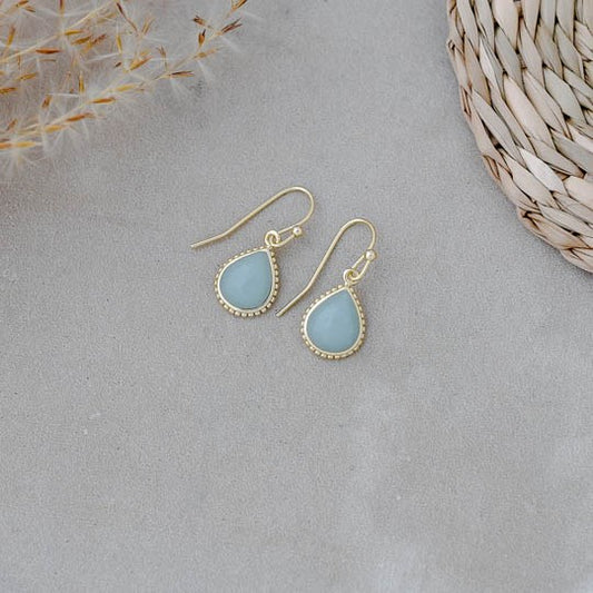 Paris Earrings | Amazonite