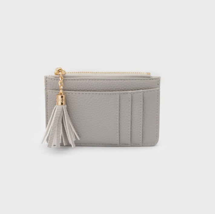 Wallet w/ 3 Card Slots & Zippered Pouch