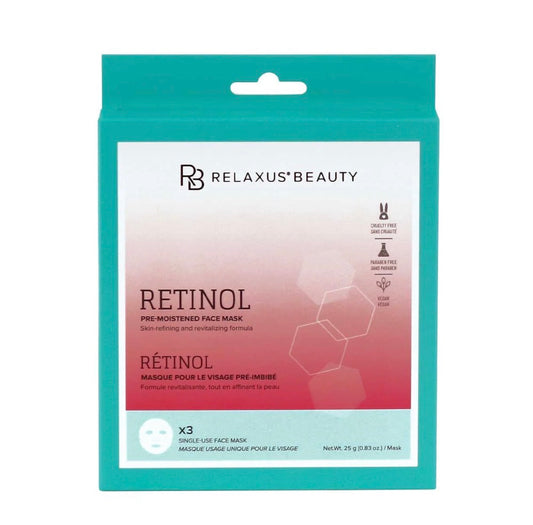 Retinol Face Masks | 3 Pack