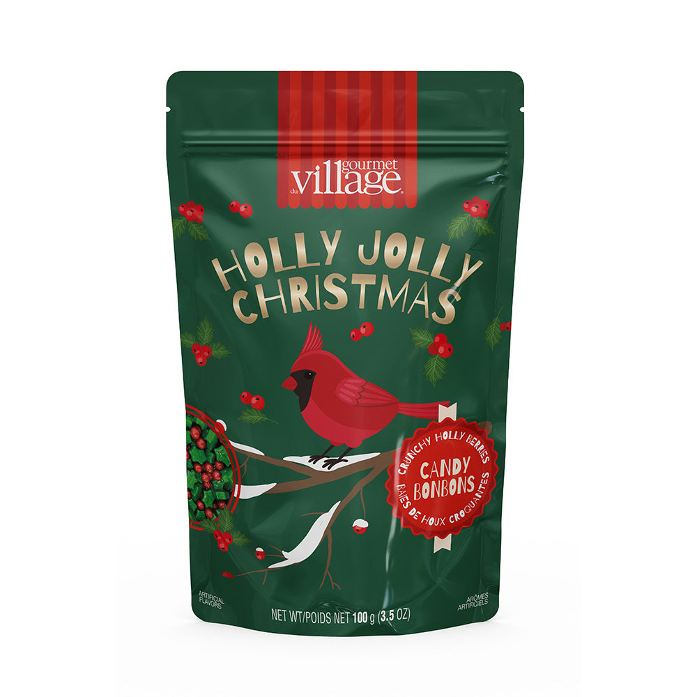 Holly Jolly Cardinal Candy