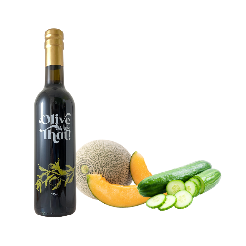 White Balsamic Vinegar: Cucumber Melon Infused