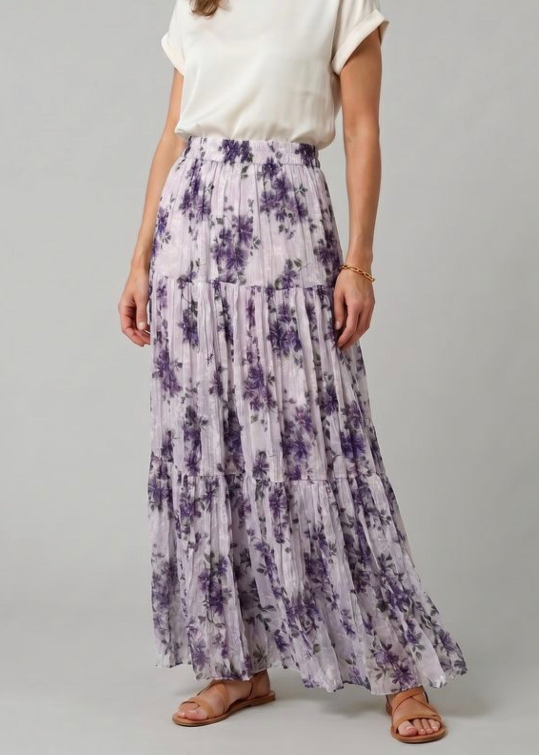 Floral Maxi Skirt