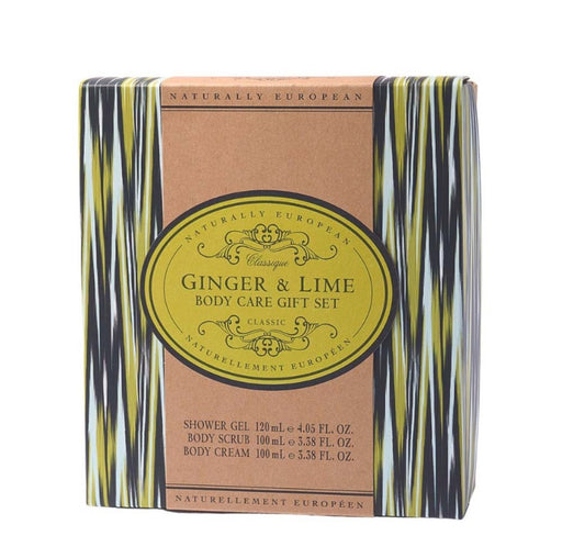 Naturally European Body Care Gift Set | Ginger + Lime