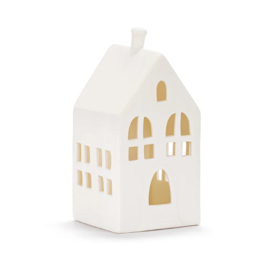 White LED Ceramic House