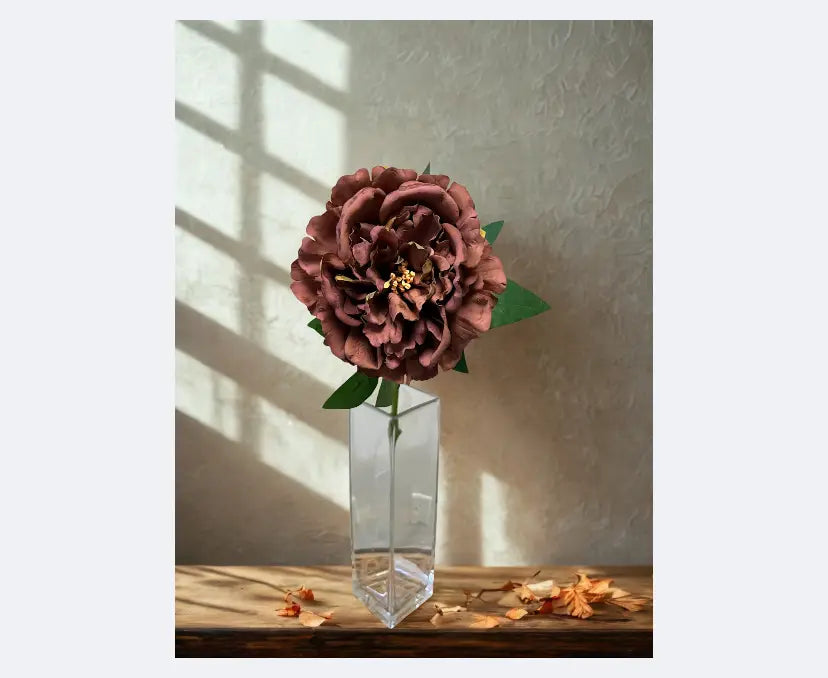 Real Touch Peony Stem
