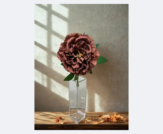 Real Touch Peony Stem