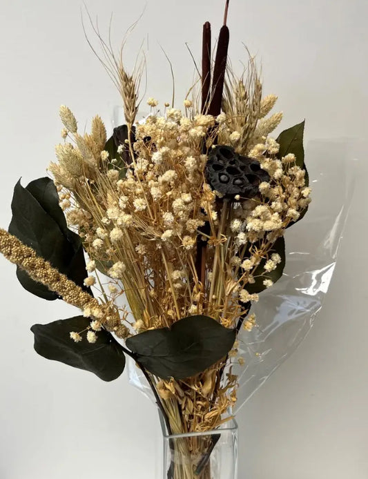 Preserved Fall Gypsy/Pod Bouquet
