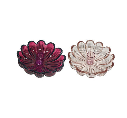 Large Flower Candle Holder